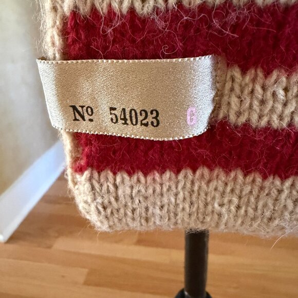 GAP San Francisco California Argyle Alpaca Blend Knit Scarf Reversible - Picture 10 of 10